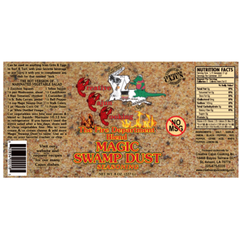  Fire Department Blend Magic Swamp Dust Seasoning